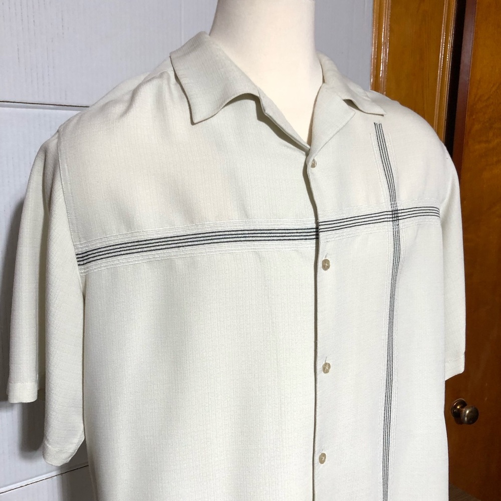 Crazy Horse a Claiborne company XXL SHORT SLEEVE BUTTON FRONT CASUAL SHI…
